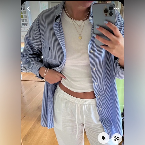 Vintage Ralph Lauren oversized button up size Medium - Picture 4 of 4